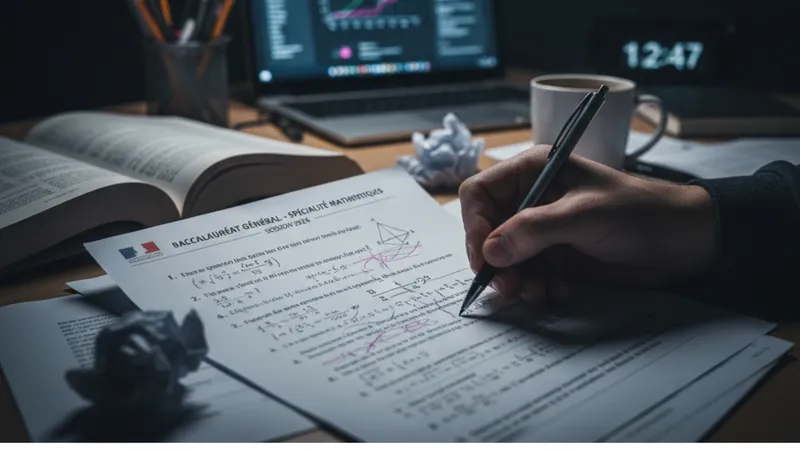 Spécialité Maths  Pourquoi les sujets du Bac 2026 s'annoncent plus redoutables que l'an dernier.